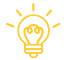 Bulb Logo in Yellow